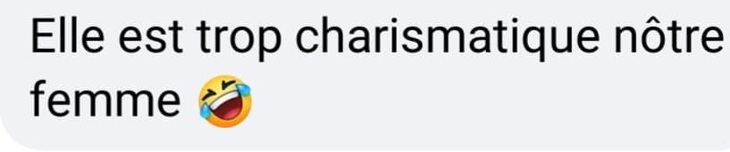 " Ta gnougnou EDOXIE YAO est la hein, tu veux son numéro?"