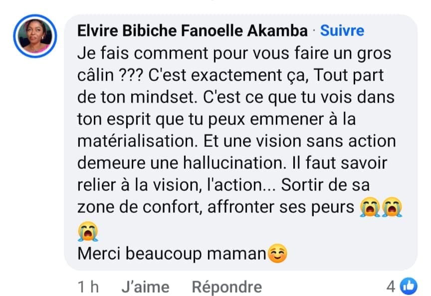 Avec cette déclaration, Emy Dany Bassong continue d’imposer sa voix comme une source d’inspiration et de motivation, bien au-delà de son rôle dans l’industrie cinématographique.