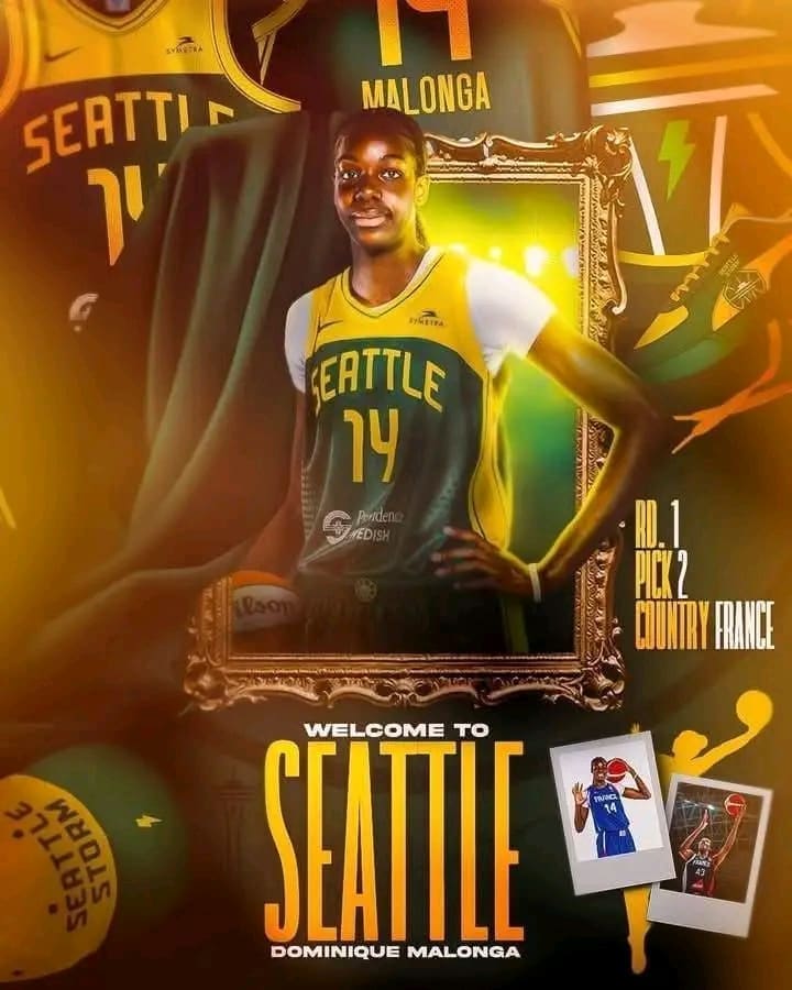À seulement 19 ans, Dominique Malonga a conquis la planète basket. Draftée en 2ᵉ position par les Seattle Storm, l’intérieure franco-