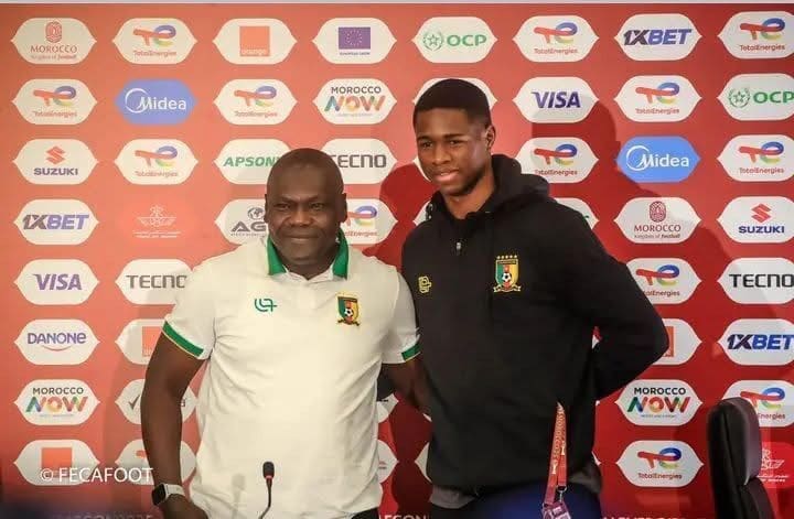 Présent sur le plateau de l’émission Talents d’Afrique le 4 mai 2026, l’international camerounais Christian Kofane a offert une prise 