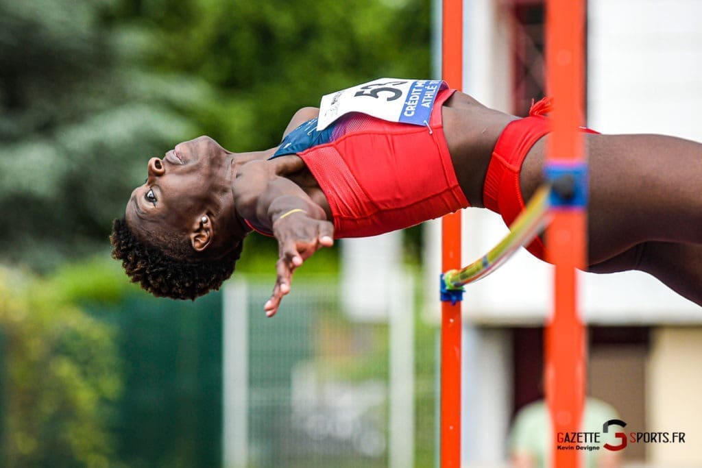 L’athlète guinéenne Fatoumata Balley, spécialiste du saut en hauteur et actuellement classée parmi les meilleures mondiales de sa discipline